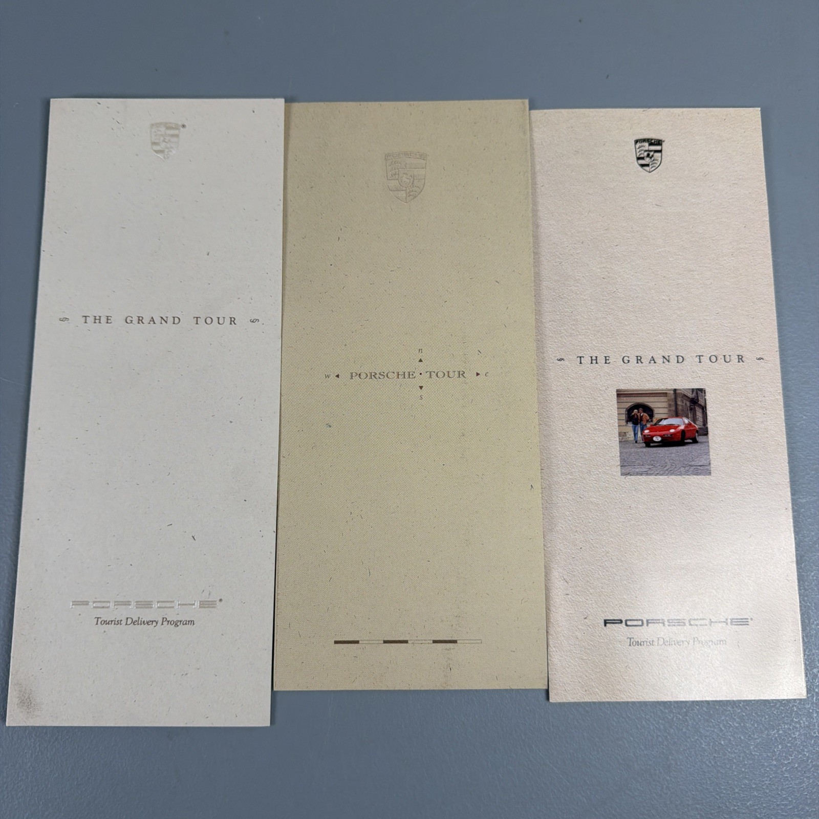 Vintage 1989 92 Porsche Tourist Delivery Program The Grand Tour Sales Brochures Vintage 1989 92 Porsche Tourist Delivery Program The Grand Tour Sales Brochures