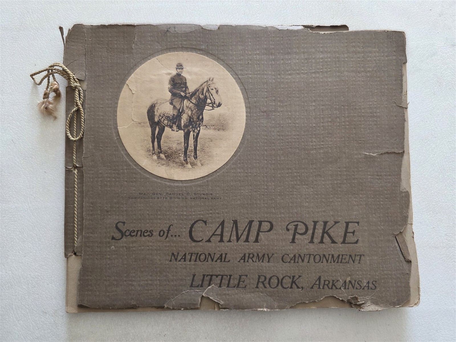Campe Pike Little Rock Arkansas Antique Photographs 1917, 18 Photogravures