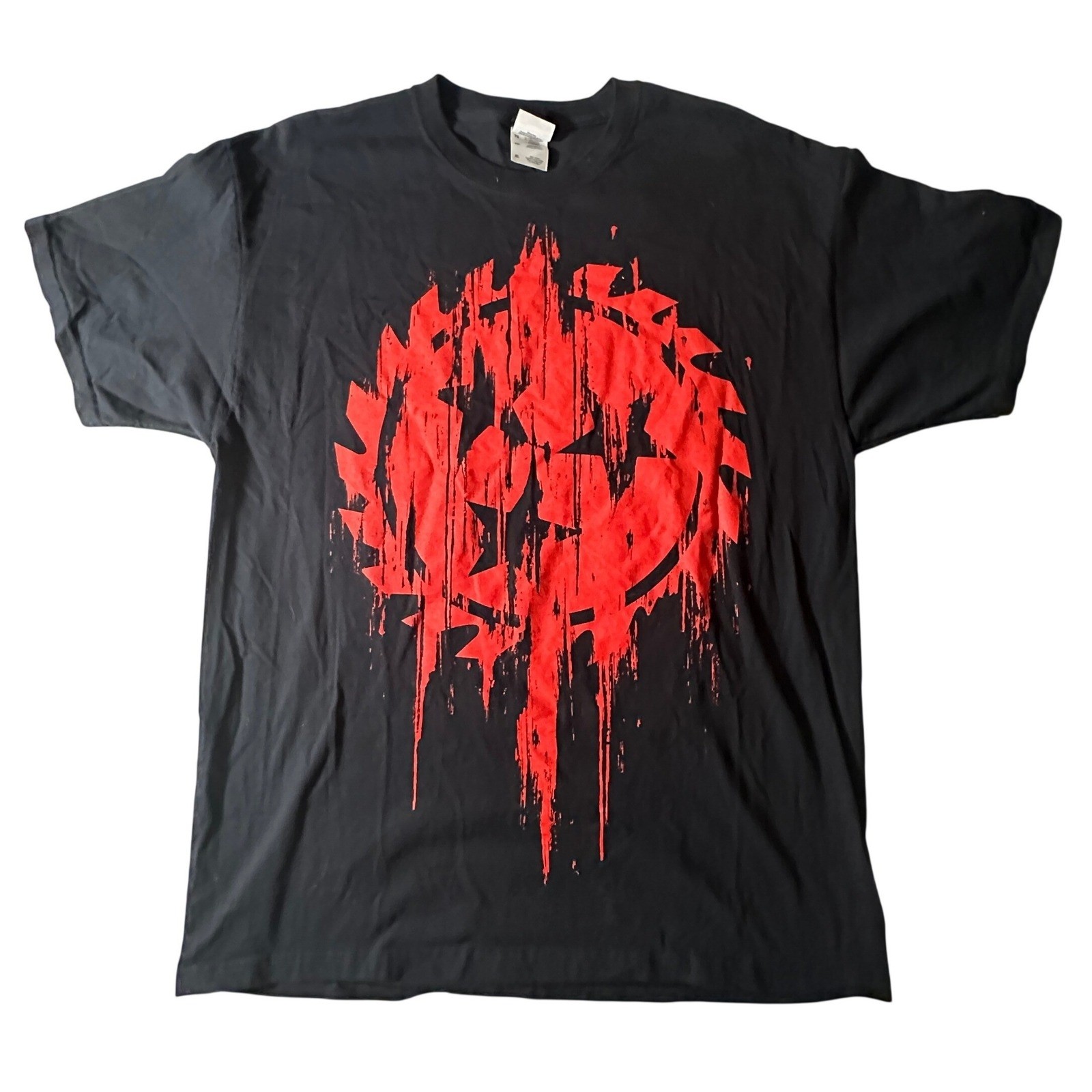Vintage Whitechapel T-Shirt XL Black Make It Bleed Saw Blade Deathcore