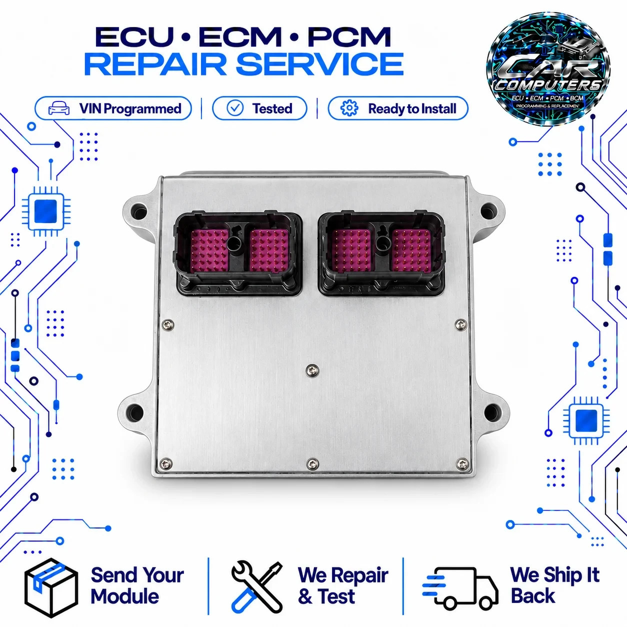 2006–2010 Dodge Ram Cummins Truck CM2100 6.7L 5258003 ECU-ECM Repair Service 2006–2010 Dodge Ram Cummins Truck CM2100 6.7L 5258003 ECU-ECM Repair Service
