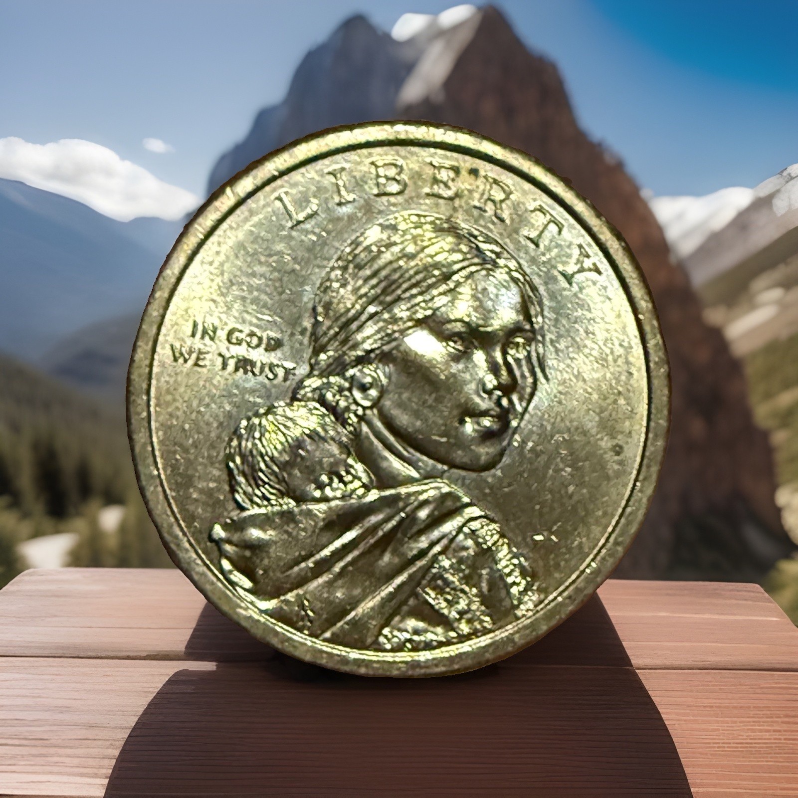 2009-P Sacagawea Native American $1 Dollar Coin United States Business Strike 2009-P Sacagawea Native American $1 Dollar Coin United States Business Strike