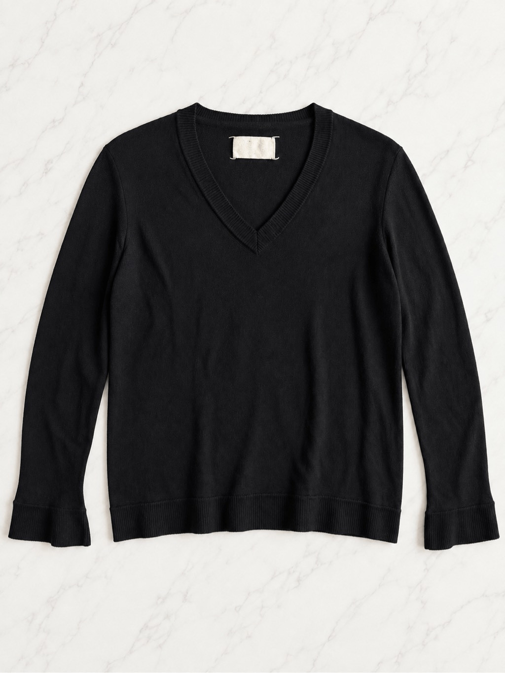 Martin Maison Margiela 100% Wool Flare Sleeve Sweater Size Large Black Italy Martin Maison Margiela 100% Wool Flare Sleeve Sweater Size Large Black Italy