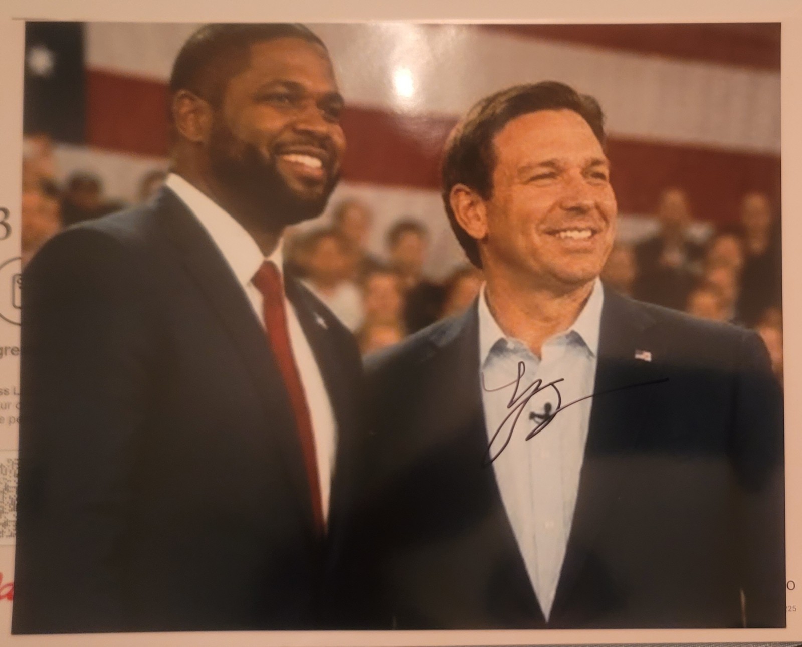 Byron Donalds autograph Leadership Forum 2026 Signed Photo & Event Badge Florida Byron Donalds autograph Leadership Forum 2026 Signed Photo & Event Badge Florida
