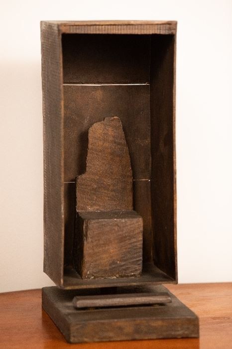 MID-CENTURY MODERN BRONZE Sculpture  LISTED ARTIST by Amalia de Schulthess 