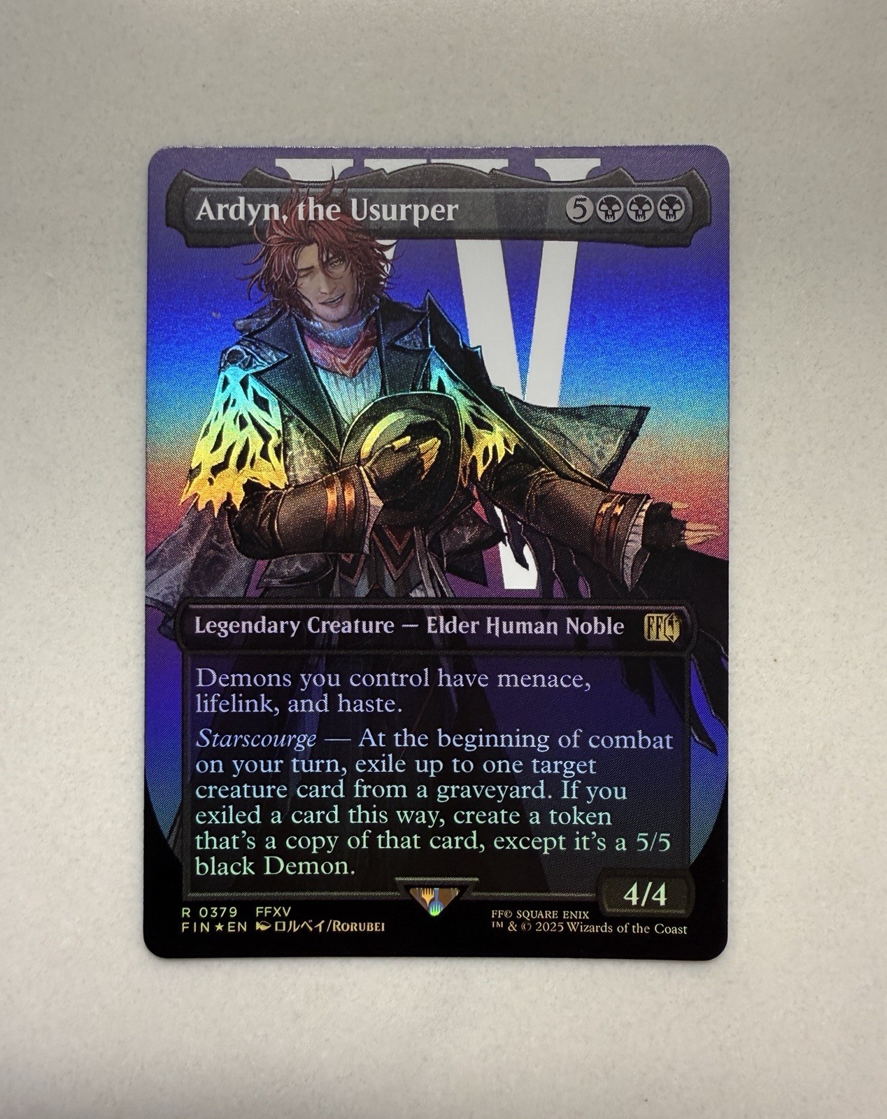 ARDYN, THE USURPER (0379) (BORDERLESS) - Magic: The Gathering - RORUBEI