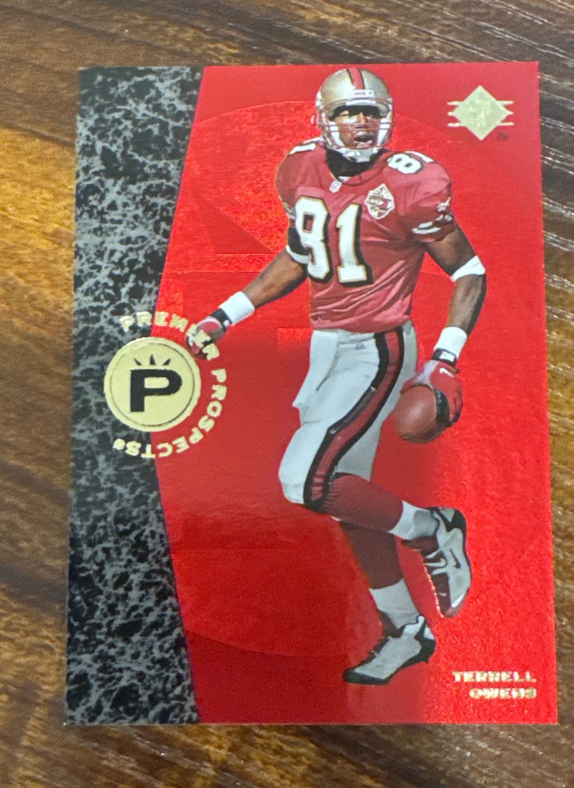 1996 SP - Premier Prospects Terrell Owens #7 (RC) 1996 SP - Premier Prospects Terrell Owens #7 (RC)