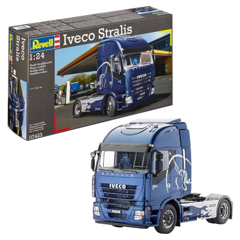 Revell of Germany 1/24 Scale Iveco Stralis Truck Revell of Germany 1/24 Scale Iveco Stralis Truck