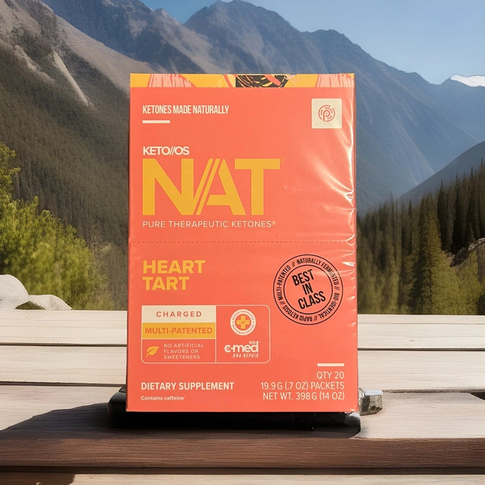 Pruvit NAT KETO OS Heart Tart 20 Packets In BOX. EXP: 09/2028 Pruvit NAT KETO OS Heart Tart 20 Packets In BOX. EXP: 09/2028