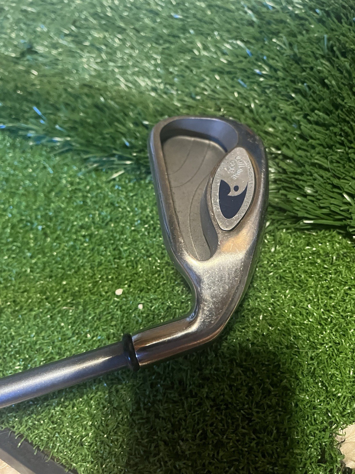 Callaway Golf Hawkeye Tungsten Injected Titanium 3 Iron Graphite Shaft R Flex RH Callaway Golf Hawkeye Tungsten Injected Titanium 3 Iron Graphite Shaft R Flex RH