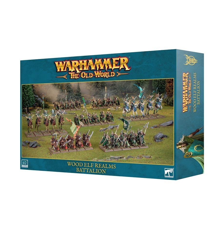 Wood Elf Realms Battalion - The Old World - Brand New, Sealed