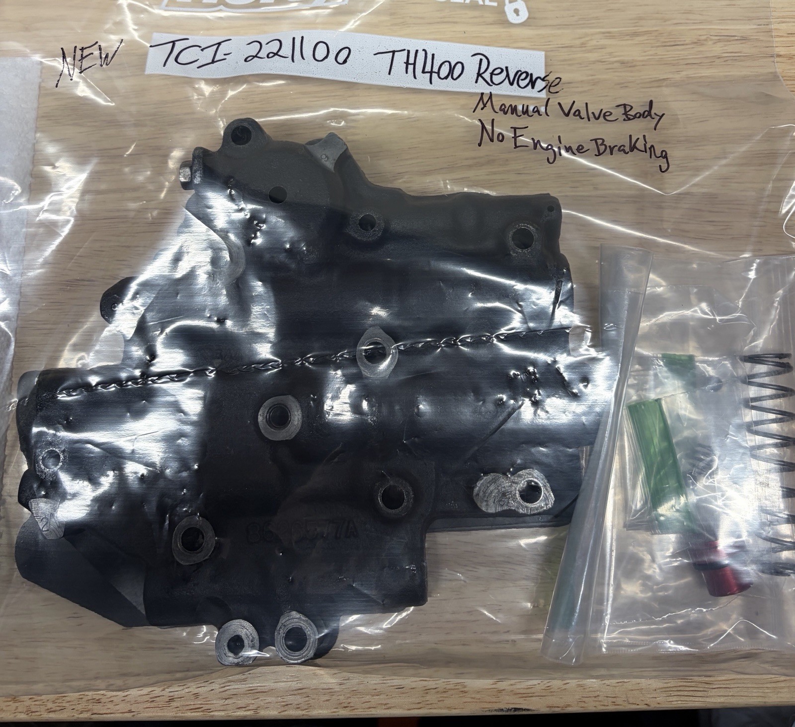 TCI-221100  TH400 Reverse manual VB- New, Never Ran, Removed From Built Trans