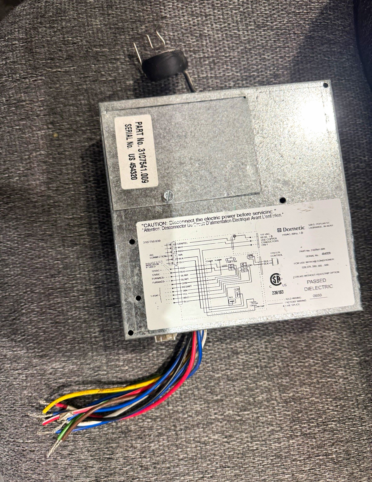 Dometic 3107541.009 RV Rooftop Control Module