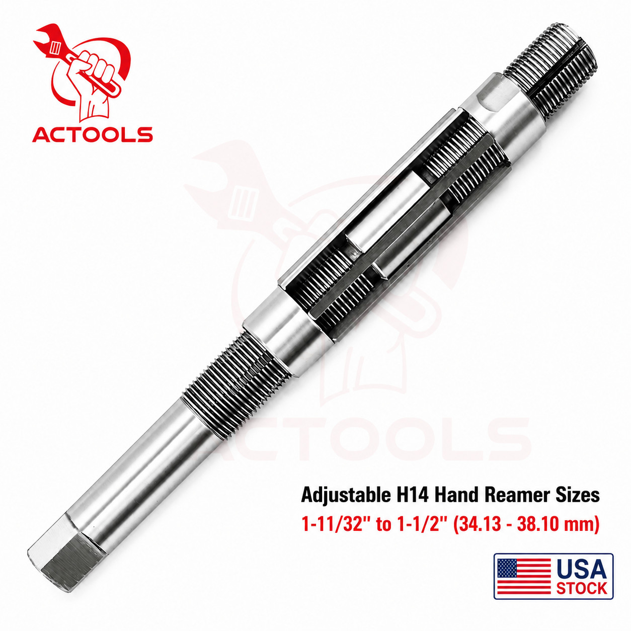 New Adjustable H14 Hand Reamer Sizes 1 11/32