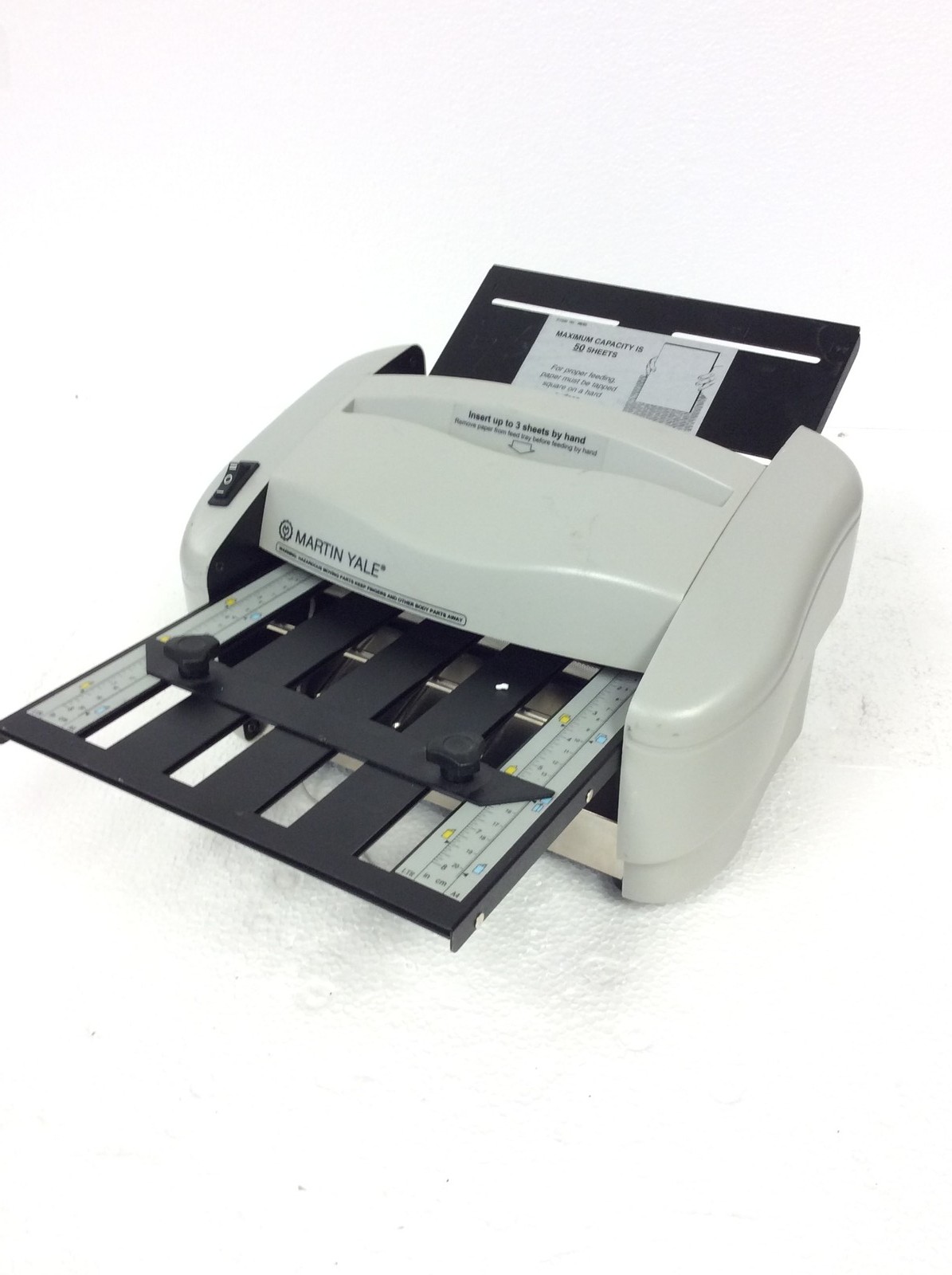 Martin Yale P7200 RapidFold Automatic Desktop Paper Folding Machine, No Ac Adapt Martin Yale P7200 RapidFold Automatic Desktop Paper Folding Machine, No Ac Adapt