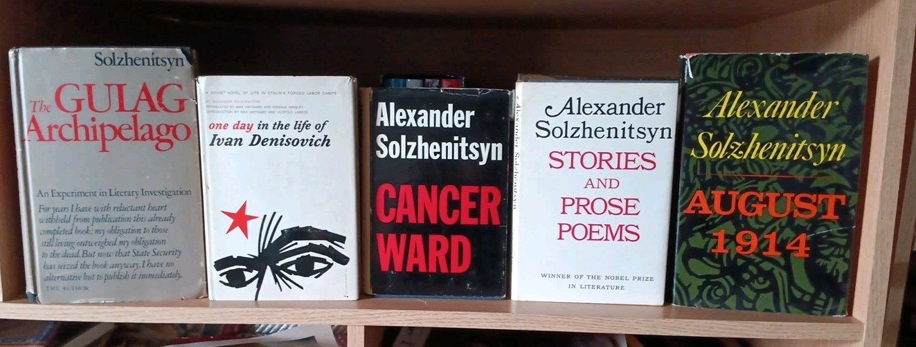ALEXSANDER SOLZHENITSYN Five 5 Vintage HARDBACK HCDJ BOOKS ALEXSANDER SOLZHENITSYN Five 5 Vintage HARDBACK HCDJ BOOKS