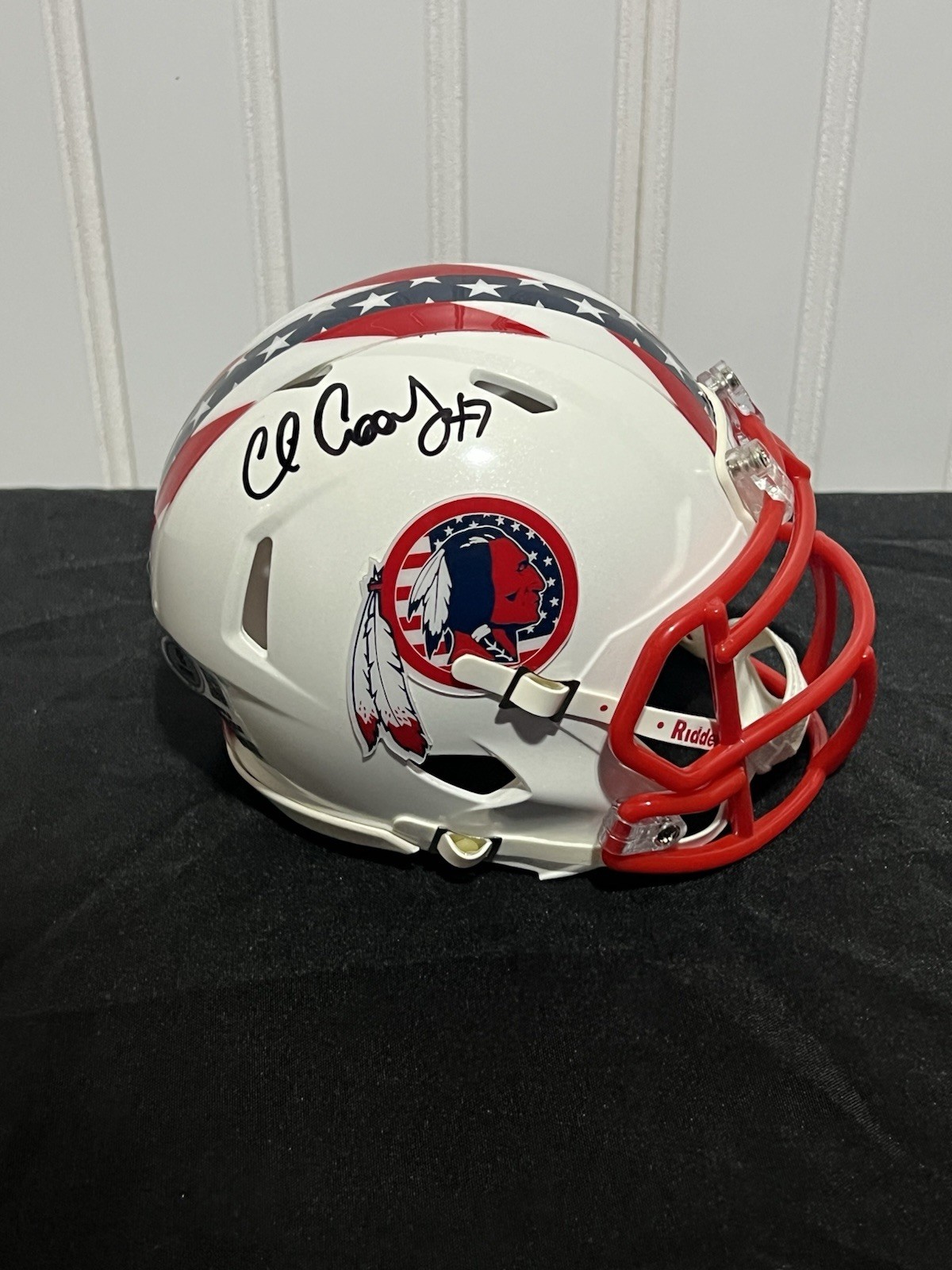 Chris Cooley Signed Custom Washington Redskins Mini Helmet Beckett Chris Cooley Signed Custom Washington Redskins Mini Helmet Beckett