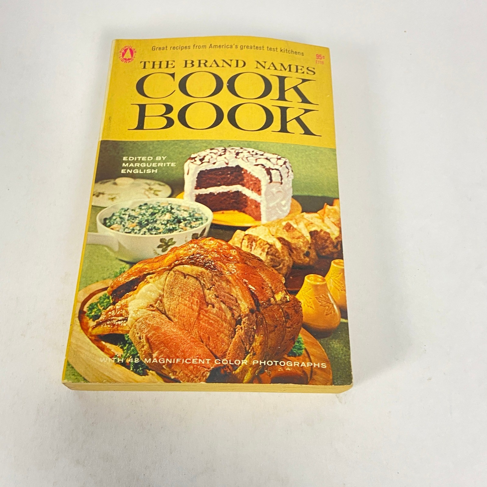 Vtg 1961 The Brand Names Cook Book Marguerite English Popular Library Paperback Vtg 1961 The Brand Names Cook Book Marguerite English Popular Library Paperback