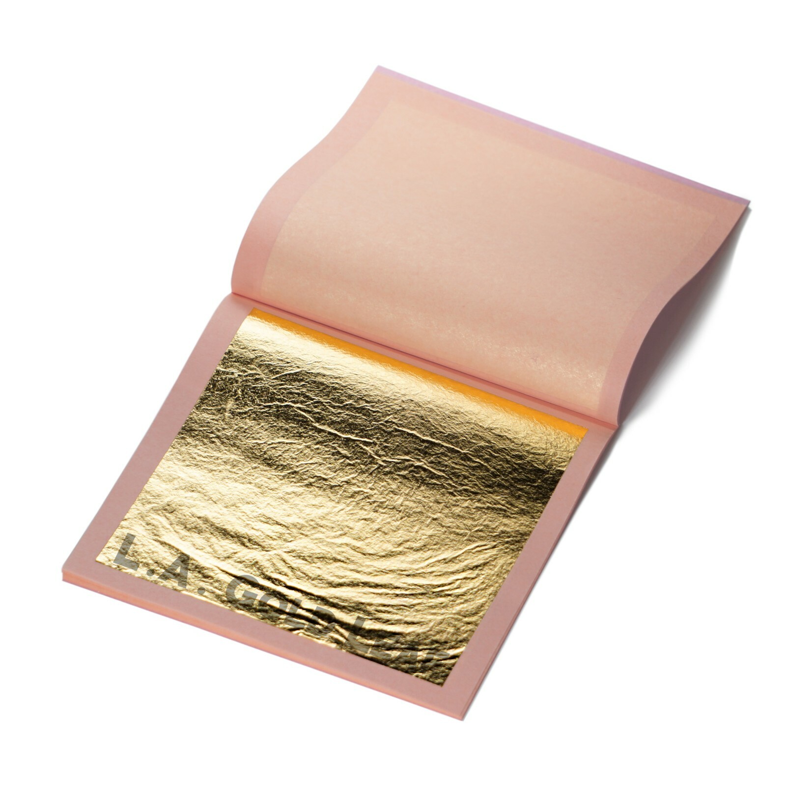 L.A. Gold Leaf: 24K Genuine Double Gold Leaf Sheets (Loose or Transfer)
