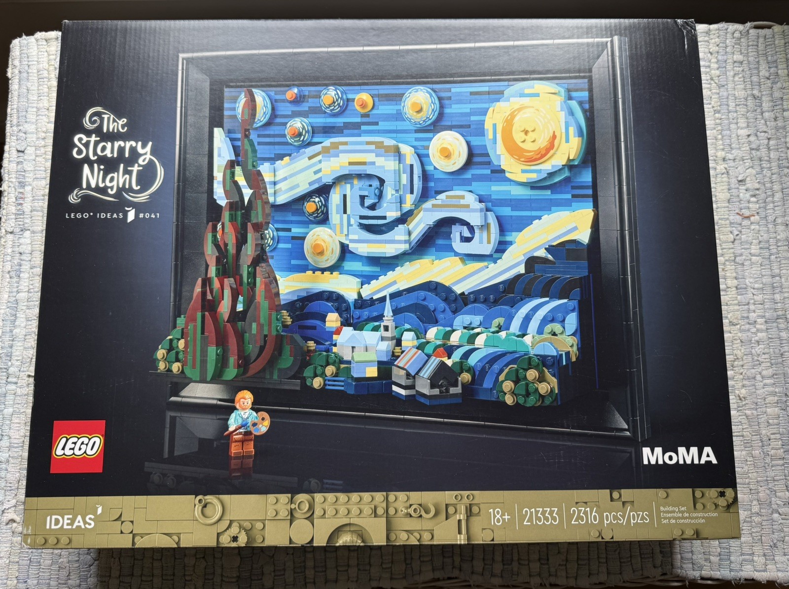 LEGO Ideas Vincent Van Gogh The Starry Night 21333 MOMA Brand New Unopened Box