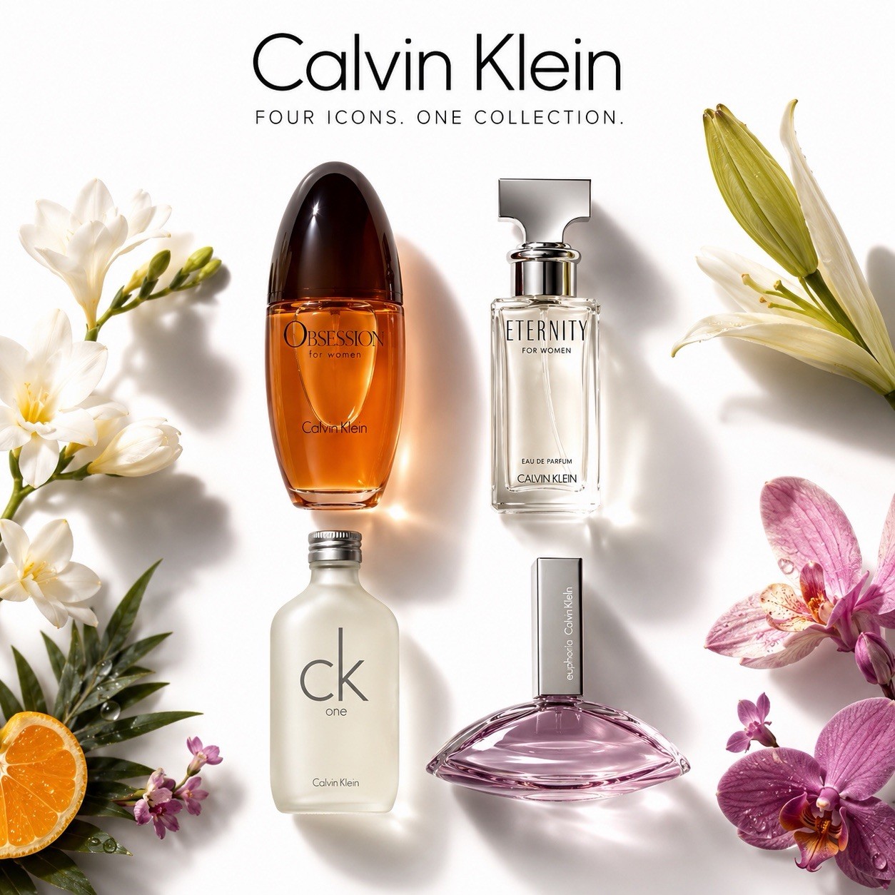 Calvin Klein Fragrance Miniatures Gift Set 4 Bottles SAME DAY SHIPPING Calvin Klein Fragrance Miniatures Gift Set 4 Bottles SAME DAY SHIPPING