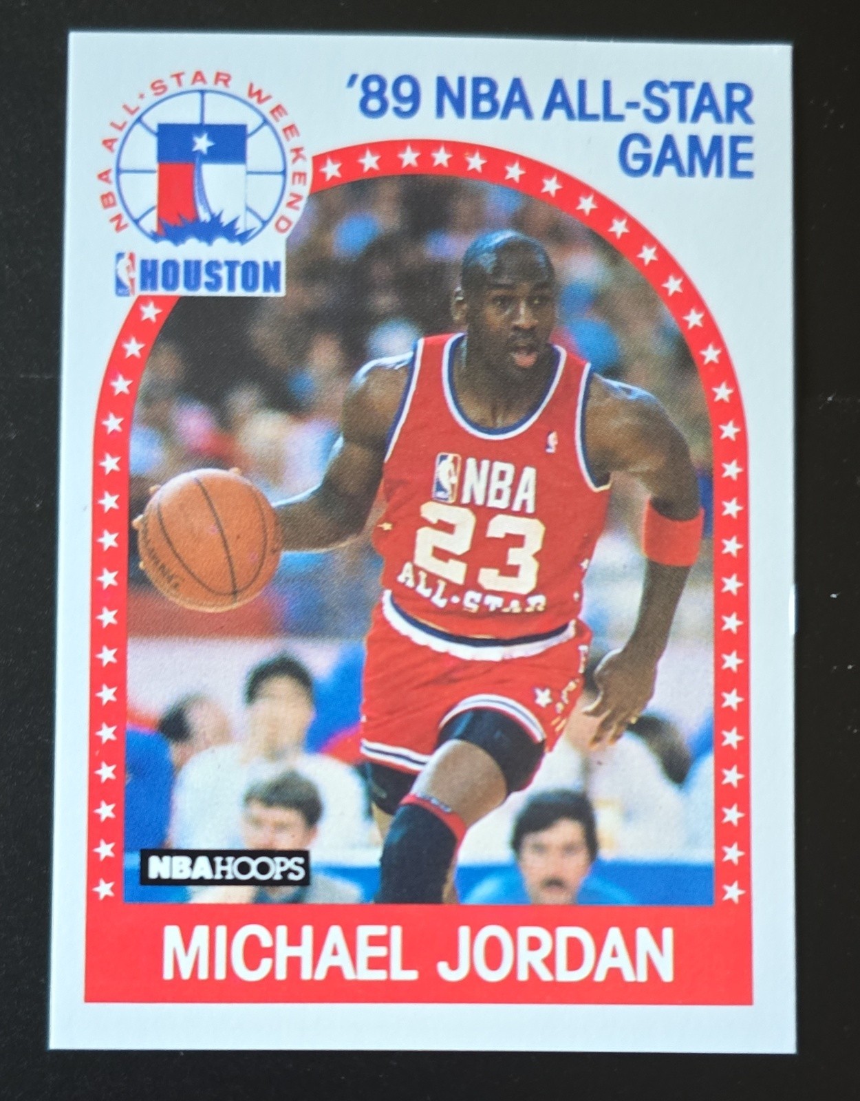 1989-90 NBA Hoops - All-Star Game Michael Jordan #21 1989-90 NBA Hoops - All-Star Game Michael Jordan #21