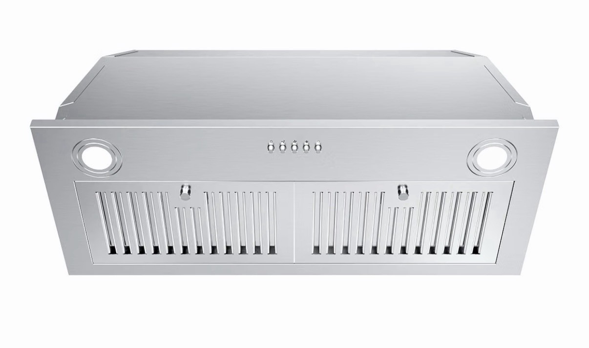 FIREGAS Range Hood Insert 30 inch, Built-in Kitchen Hood with 600 CFM