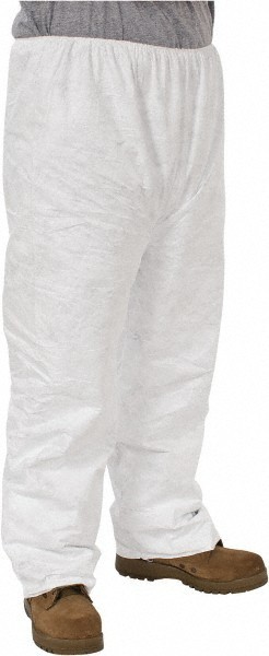DuPont Tyvek 400 Disposable Pants, White, Protective Workwear, Medium, 50 ct. DuPont Tyvek 400 Disposable Pants, White, Protective Workwear, Medium, 50 ct.