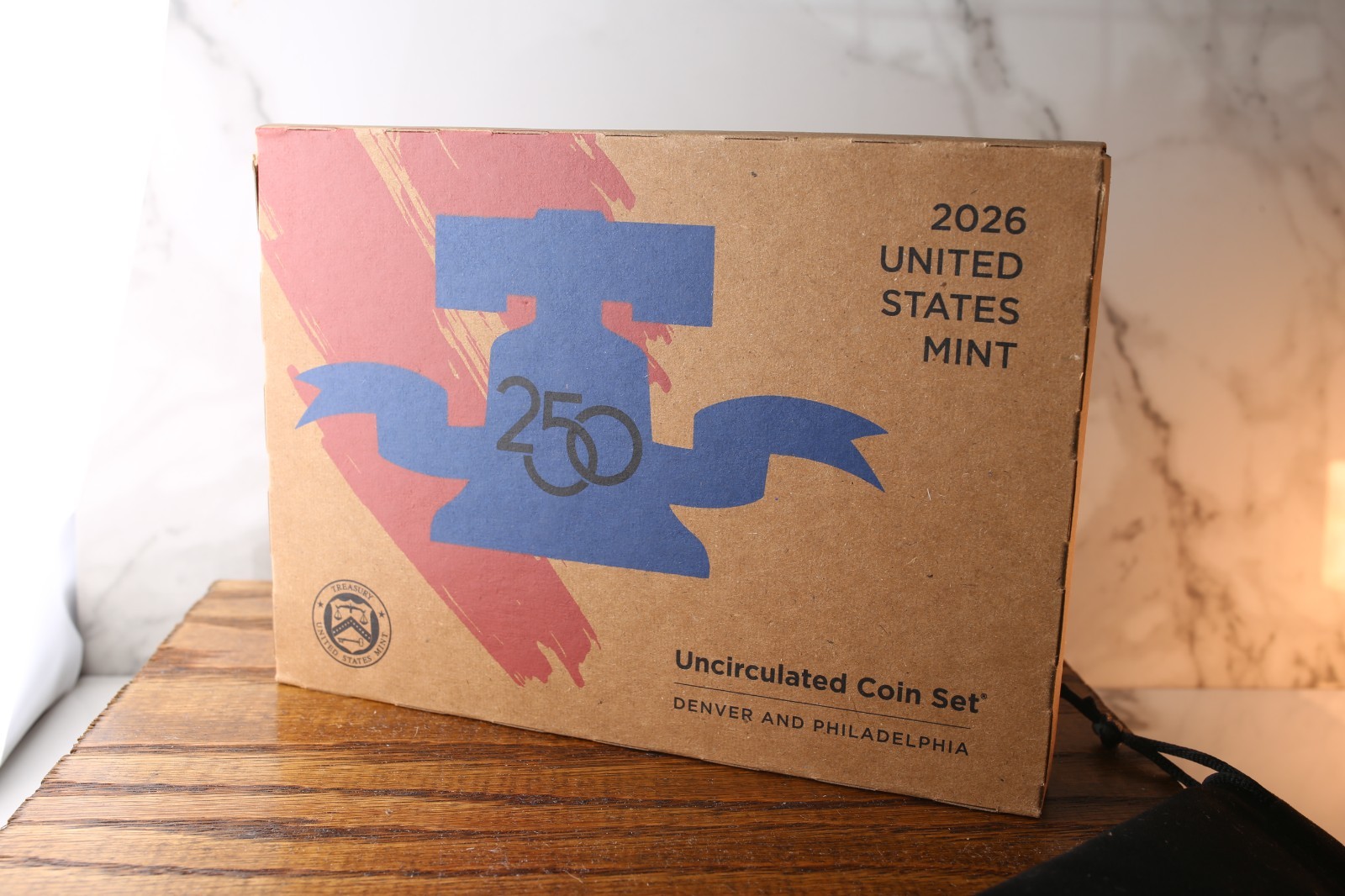 SEALED 2026 P&D Uncirculated Coin Mint Set w/ Dual Date P&D PENNY - 26RJ