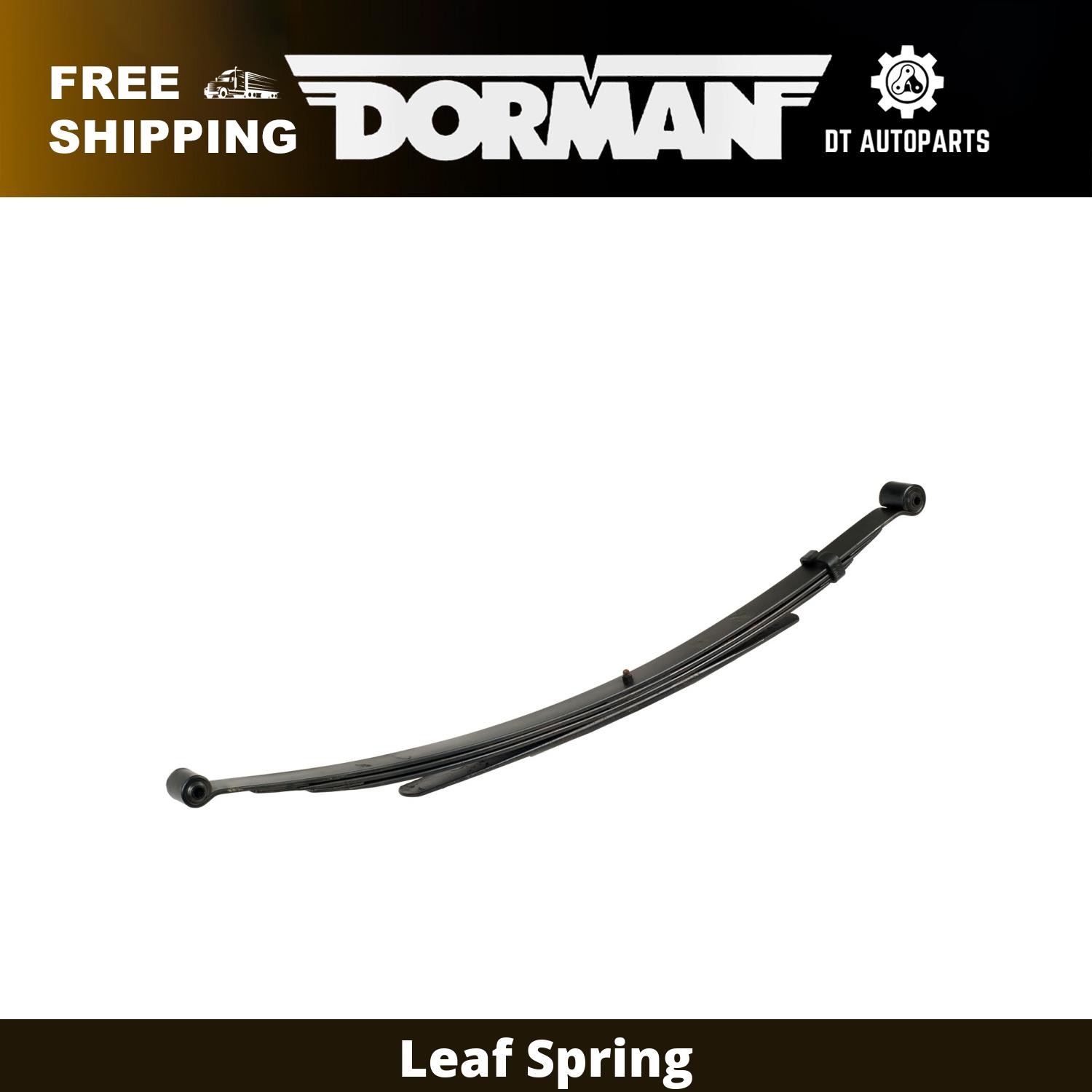 For 1983, 1986-2003 Ford Ranger - Rear Leaf Spring Assembly Dorman