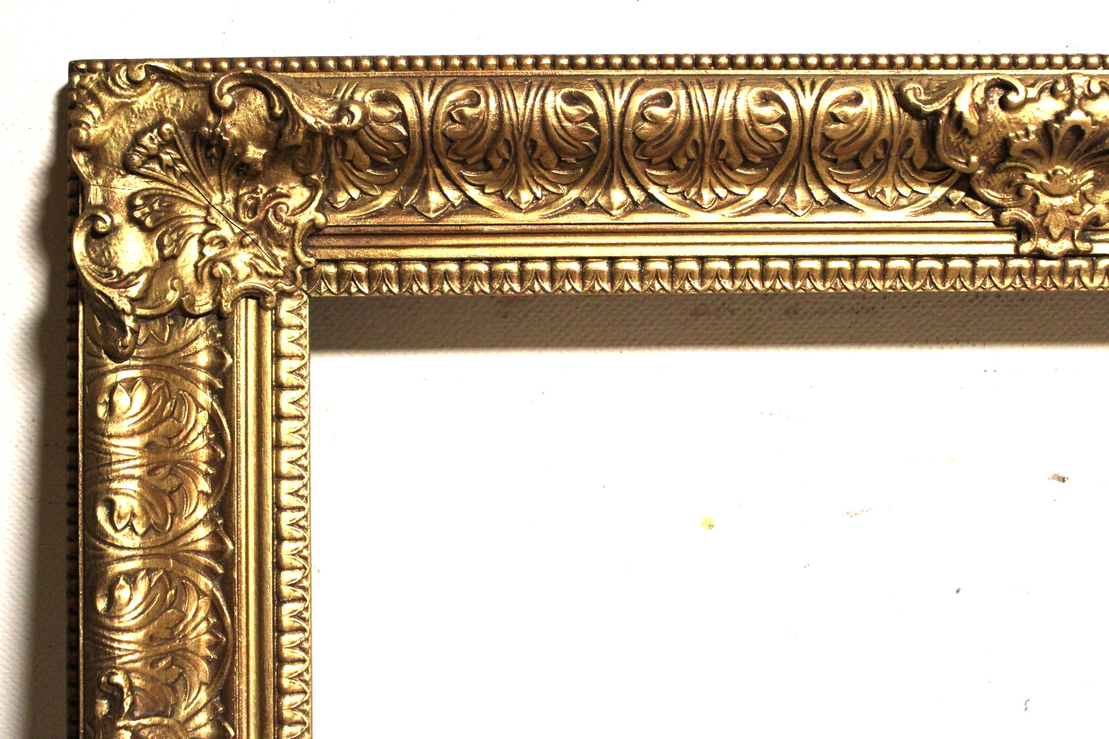 ANTIQUE FITS 15 X 21 FRENCH BAROQUE PICTURE FRAME ORNATE WOOD GOLD GILT FINE ART