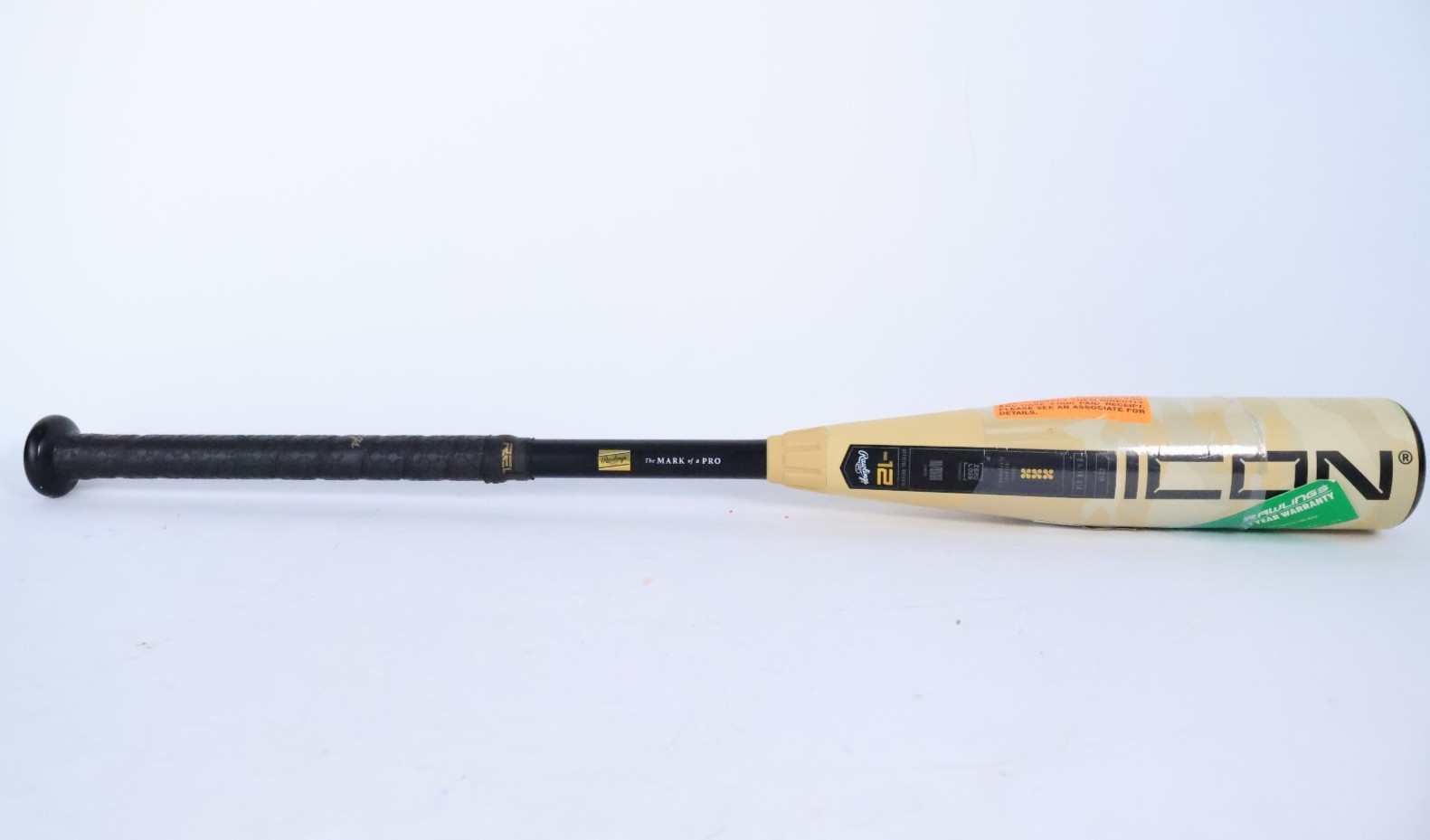 Rawlings Icon -12 USA Baseball Bat 28in /16oz 2 5/8 New Read #84