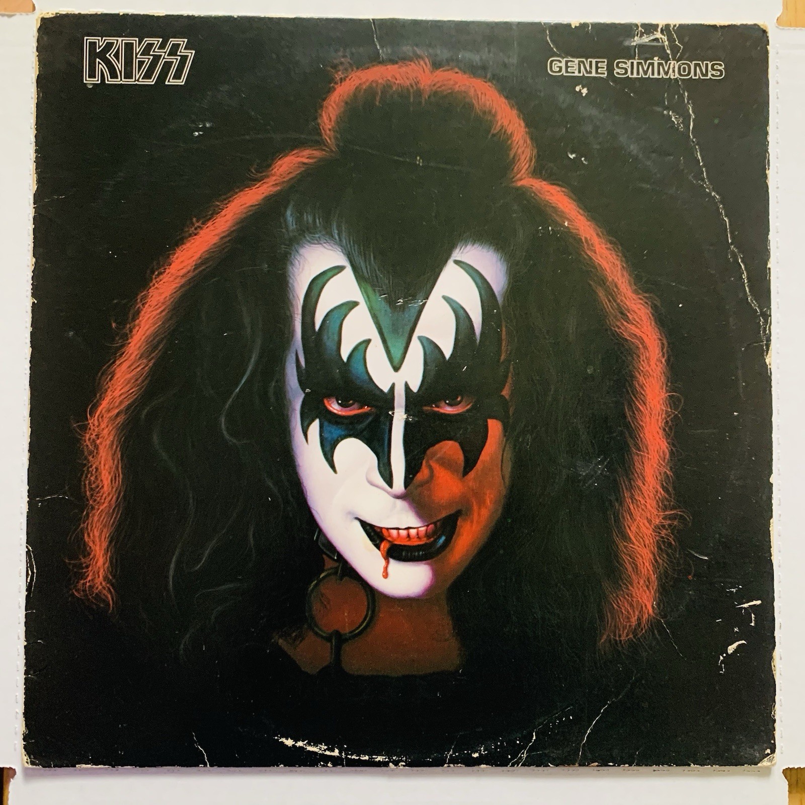 Kiss Gene Simmons 1978 Solo Vinyl LP Casablanca Record Album 
