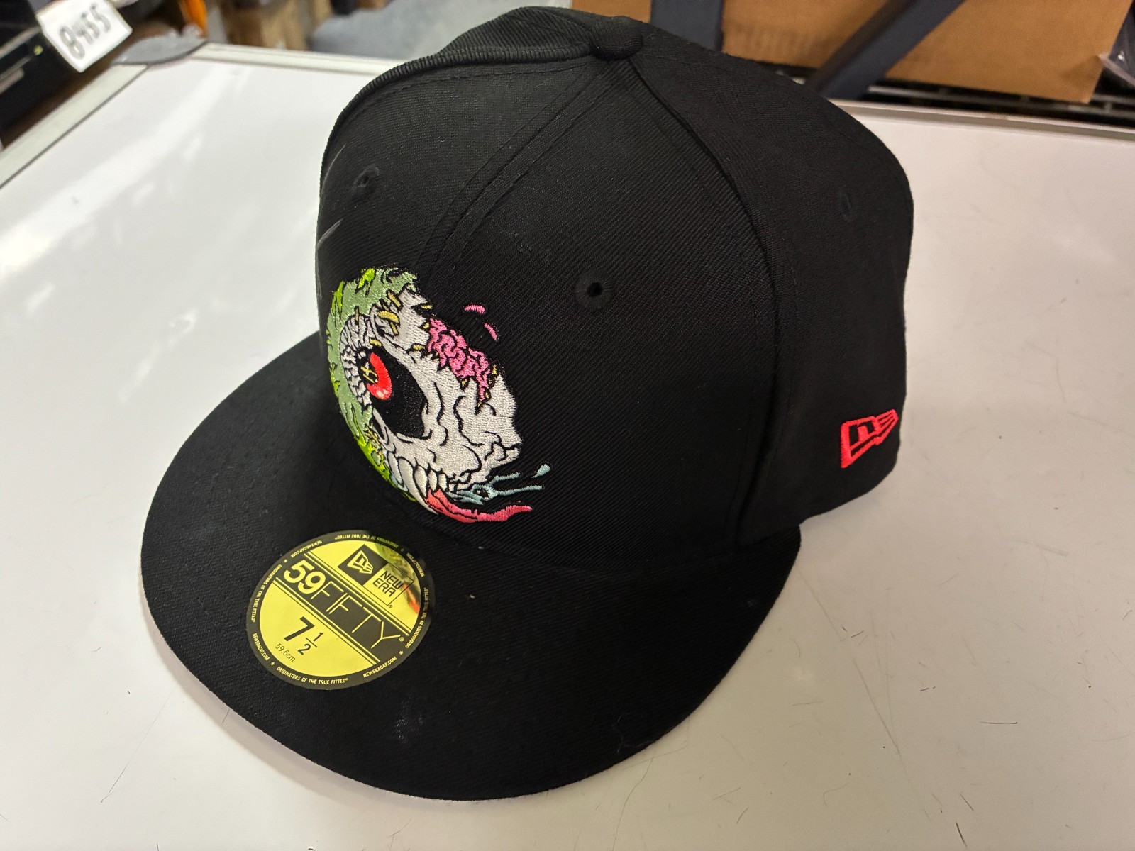 MADROX PERSONAL WORN AUTOGRAPHED TWIZTID 7 1/2 MISHKA NEW ERA FITTED HAT RARE MADROX PERSONAL WORN AUTOGRAPHED TWIZTID 7 1/2 MISHKA NEW ERA FITTED HAT RARE