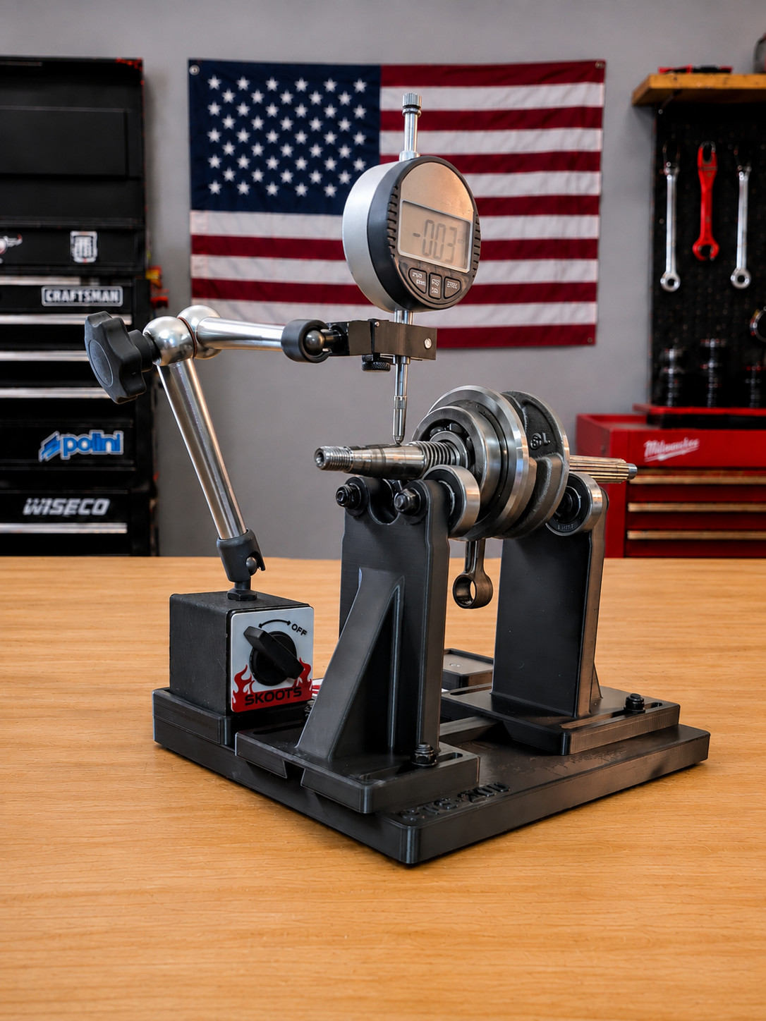 Skoots CTS-200 Crankshaft Truing Stand for Small Engines, Dirt Bikes, Scooters Skoots CTS-200 Crankshaft Truing Stand for Small Engines, Dirt Bikes, Scooters