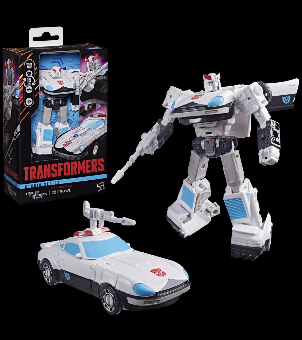 Transformers Studio Series MTMTE Collection The Movie Deluxe Class Prowl