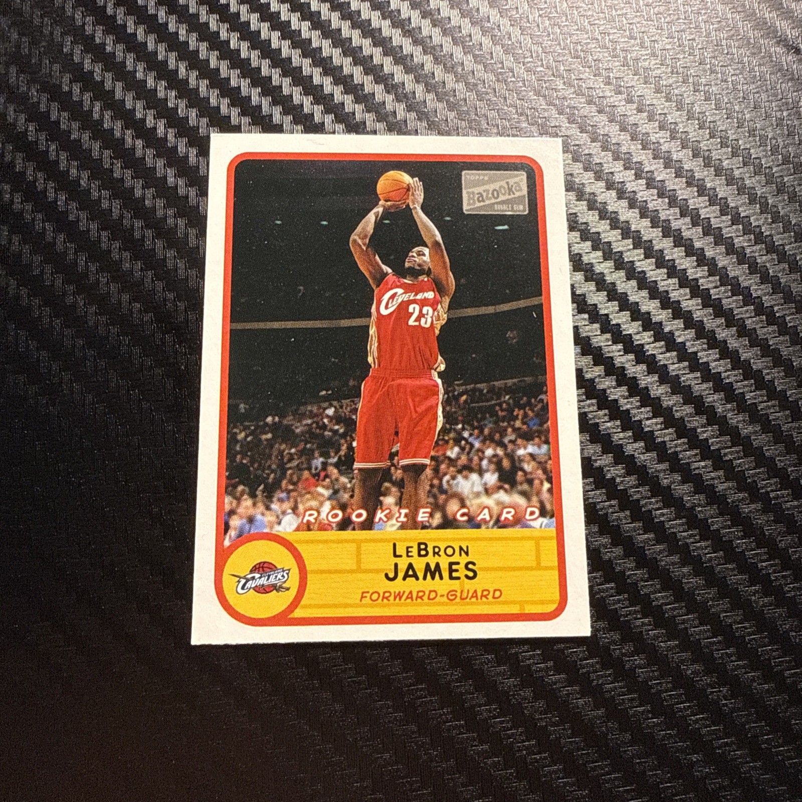 2003-04 Bazooka - LeBron James #223 Red Jersey (RC) 2003-04 Bazooka - LeBron James #223 Red Jersey (RC)