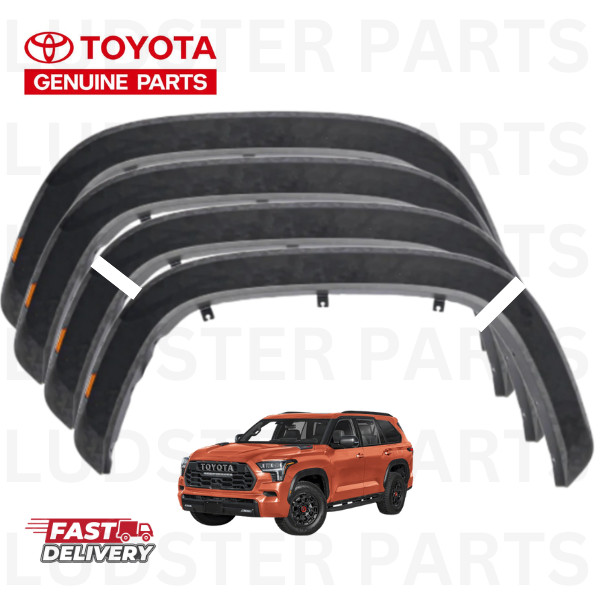 23 - 26  TOYOTA SEQUOIA TRD PRO CAMO FENDER FLARE SET KIT OEM NEW GENUINE
