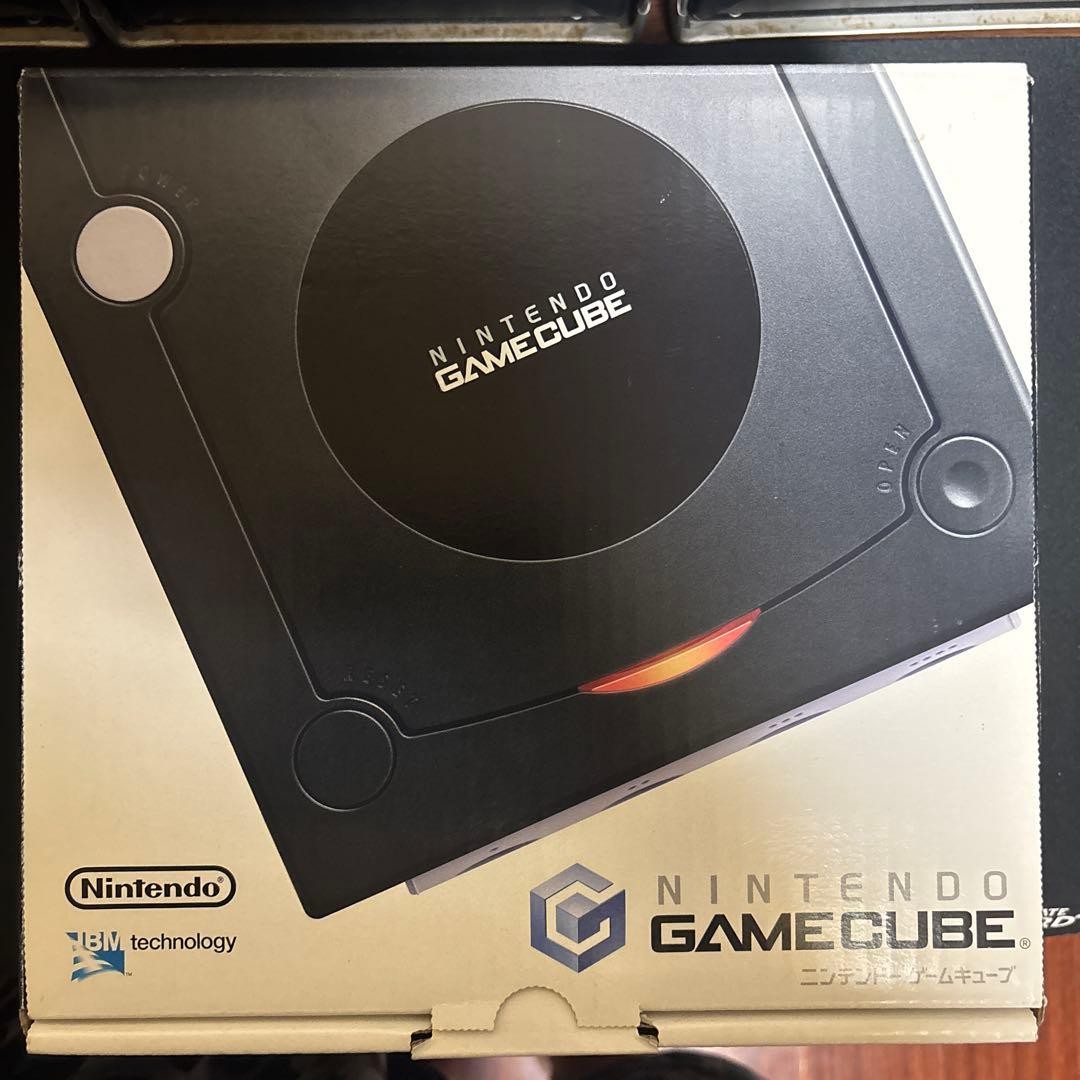 Nintendo GAMECUBE Console Black Rare Unused Nintendo GAMECUBE Console Black Rare Unused