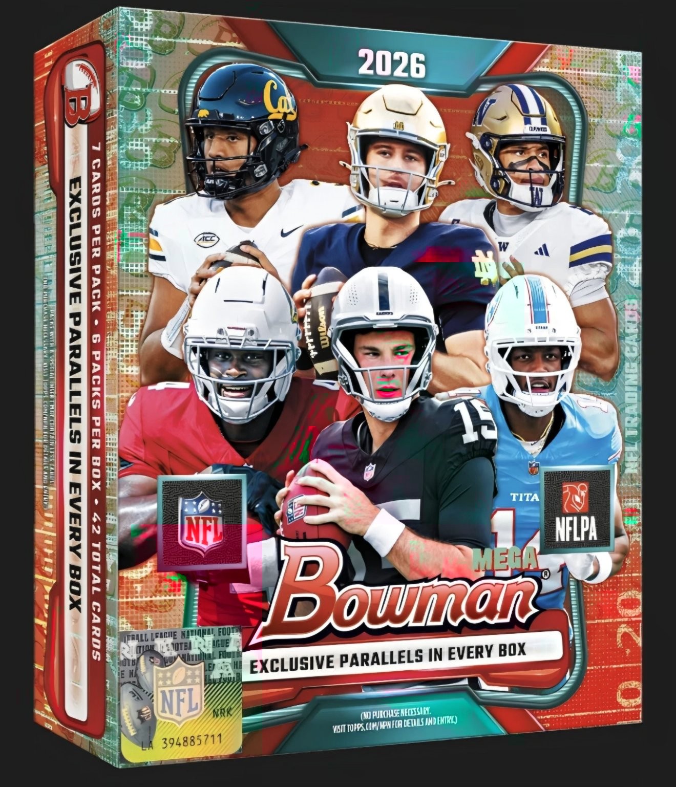 2026 Bowman Football NFL Mega Box - Factory Sealed - IN HAND 2026 Bowman Football NFL Mega Box - Factory Sealed - IN HAND