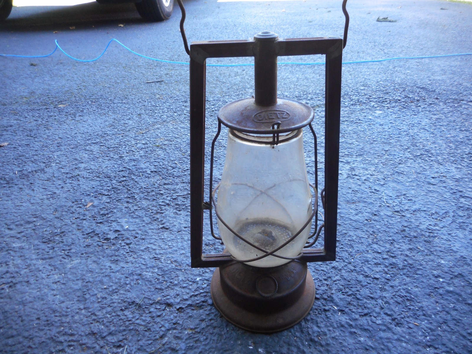 VINTAGE DIETZ LANTERN NO. 8 VICTOR SQUARE TUBE 1914 VINTAGE DIETZ LANTERN NO. 8 VICTOR SQUARE TUBE 1914