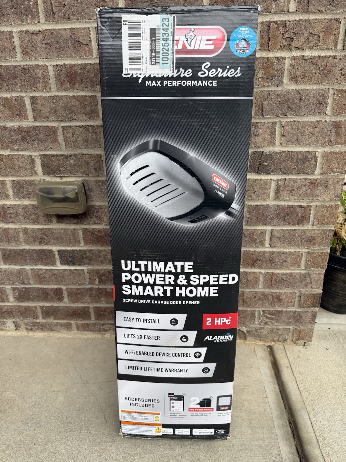 Genie Signature Series 2 Wi-Fi Enabled Smart Home Garage Door Opener