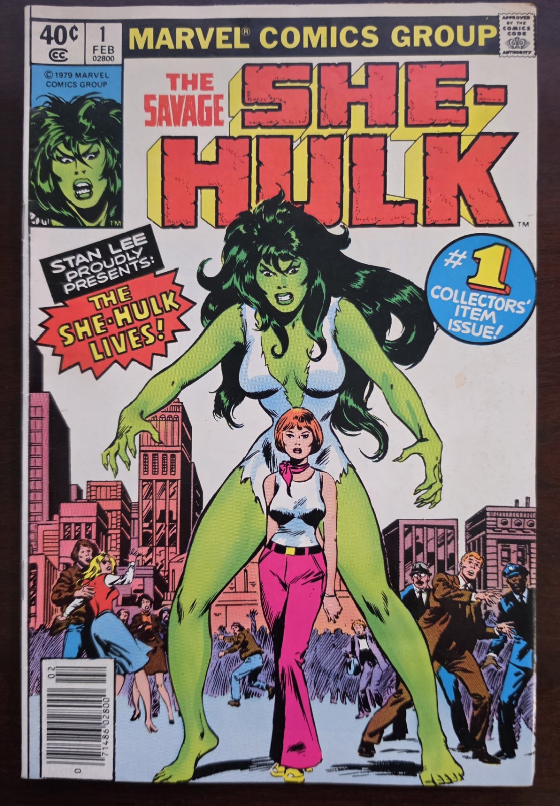 The Savage She-Hulk #1 VF- Newsstand Variant (Marvel Comics February 1980) The Savage She-Hulk #1 VF- Newsstand Variant (Marvel Comics February 1980)