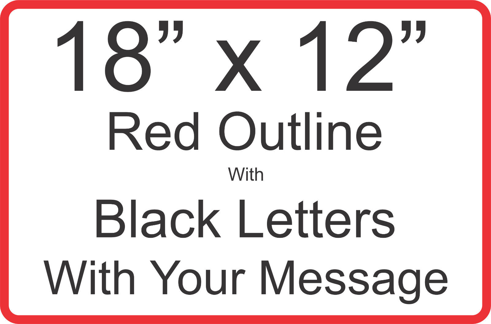 Personalized Aluminum 2 Color Metal Sign Customized W/Custom Text 12 Personalized Aluminum 2 Color Metal Sign Customized W/Custom Text 12
