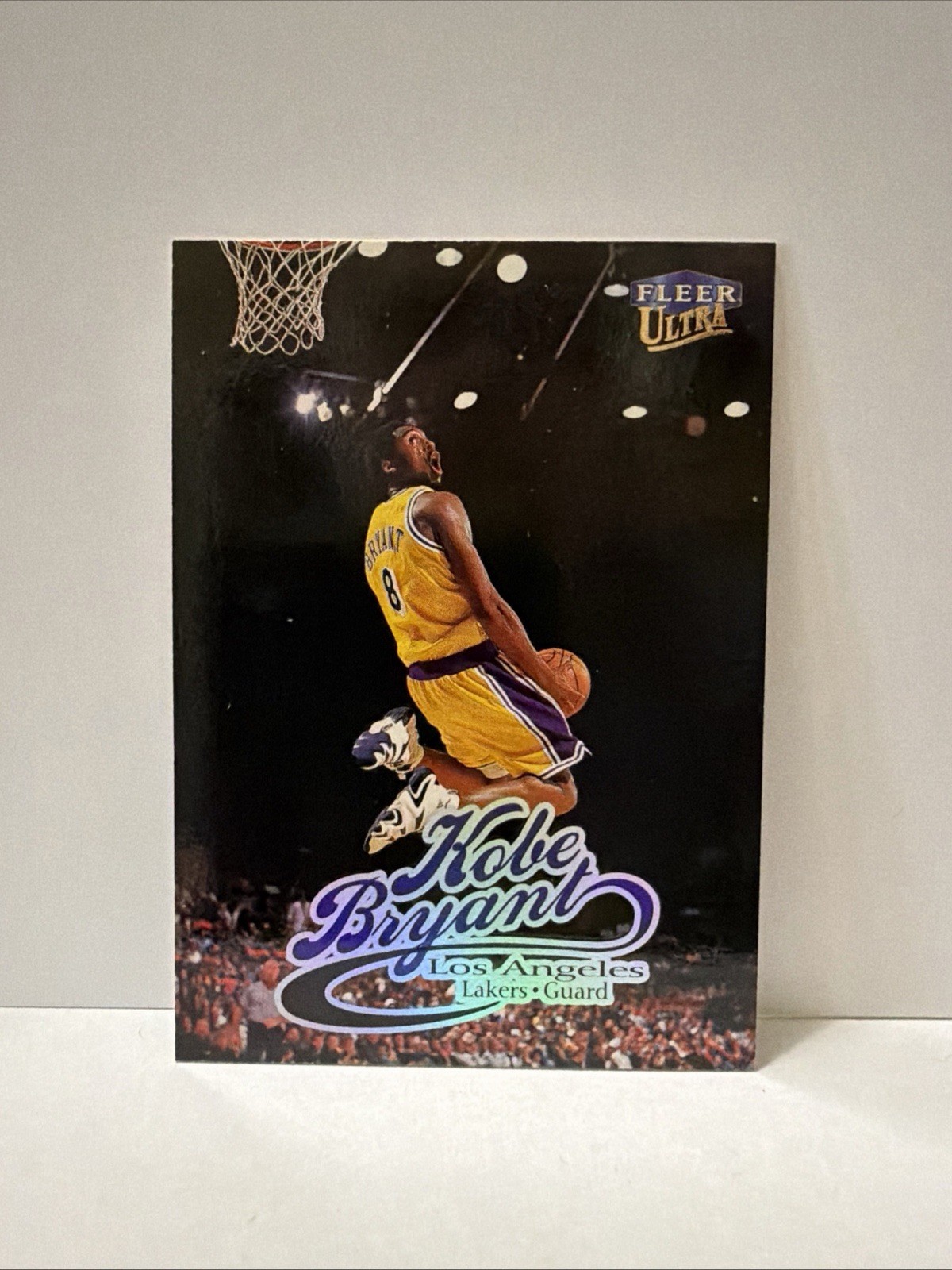 Fleer Ultra 1998-99 Kobe Bryant Career Highlights #61 Los Angeles Lakers Card