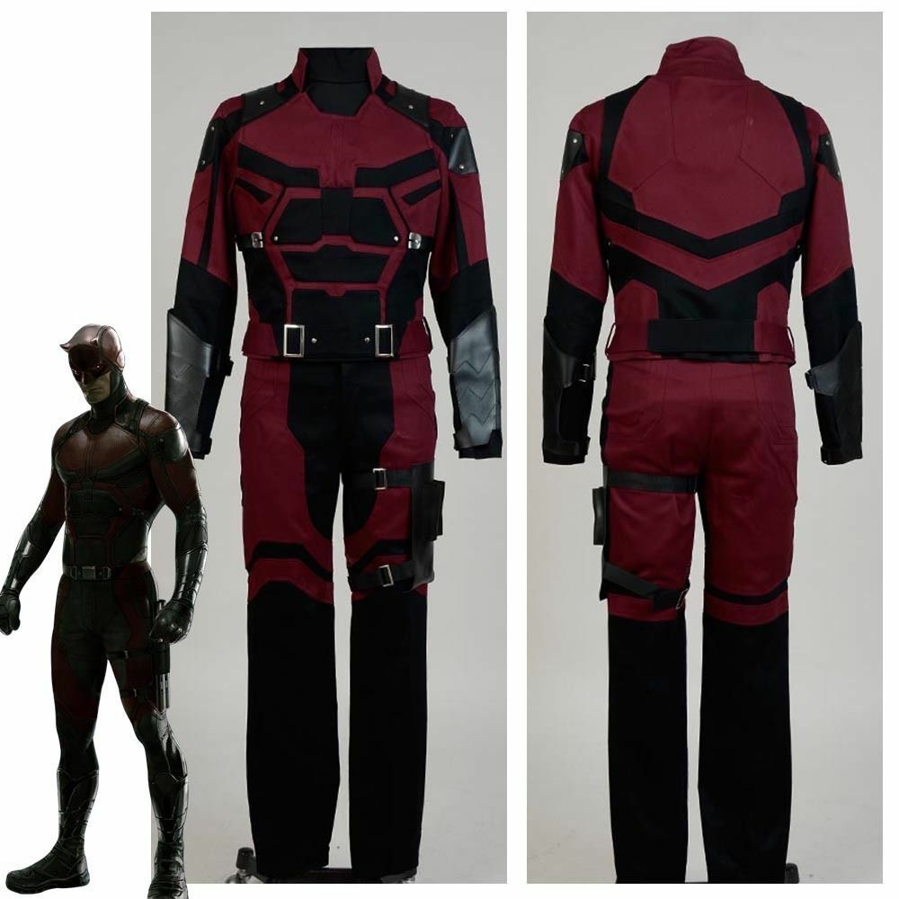Daredevil Matt Matthew Michael Murdock Coat Suit Unisex Cosplay Costume Tailored Daredevil Matt Matthew Michael Murdock Coat Suit Unisex Cosplay Costume Tailored
