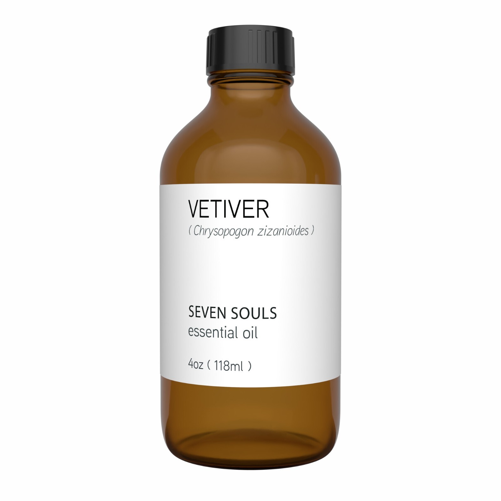 VETIVER Organic Essential Oil - BULK 8oz