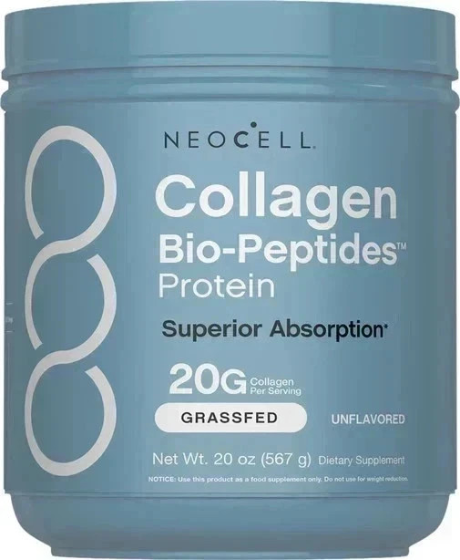 Collagen Bio-Peptides Protein | 20 Oz | Unflavored | Grassfed | by NeoCell Collagen Bio-Peptides Protein | 20 Oz | Unflavored | Grassfed | by NeoCell
