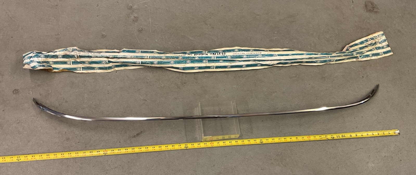 1962-1967 Chevy Nova Lower Windshield Trim Molding NOS LT10G 1962-1967 Chevy Nova Lower Windshield Trim Molding NOS LT10G