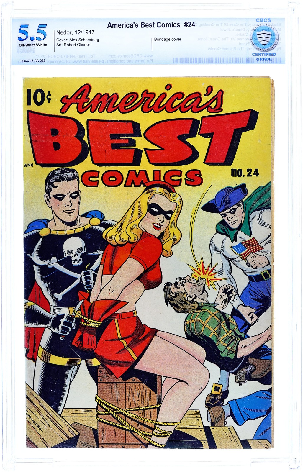 America\'s Best Comics #24 CBCS 5.5 1947 0003748-AA-022