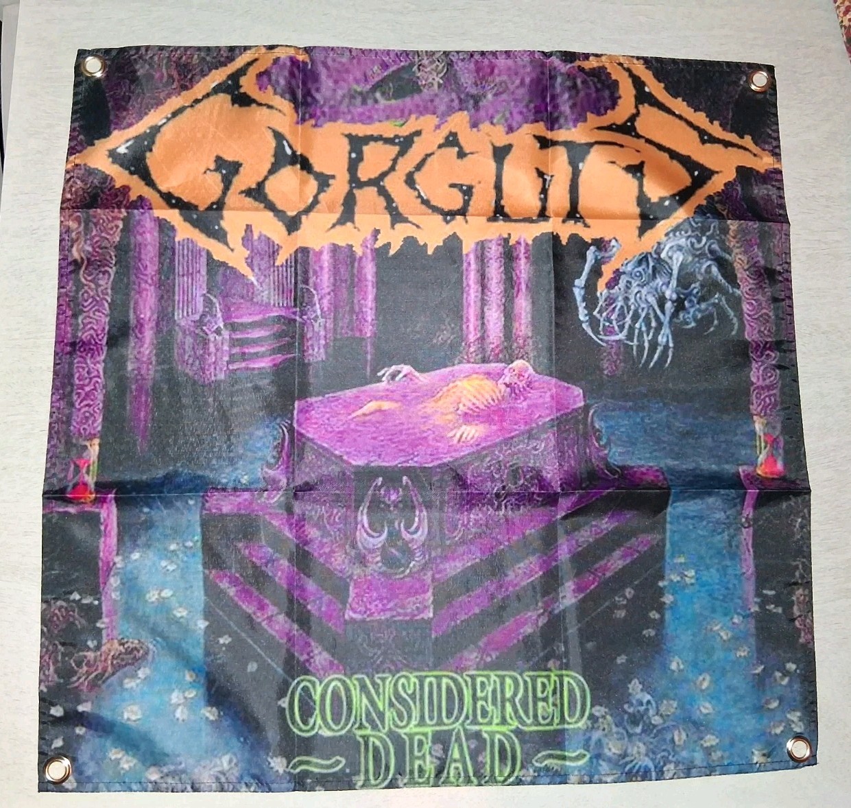 Gorguts Considered Dead 2x2 Ft Banner Flag Poster